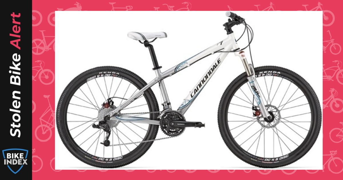 Stolen 2010 Cannondale F7 female