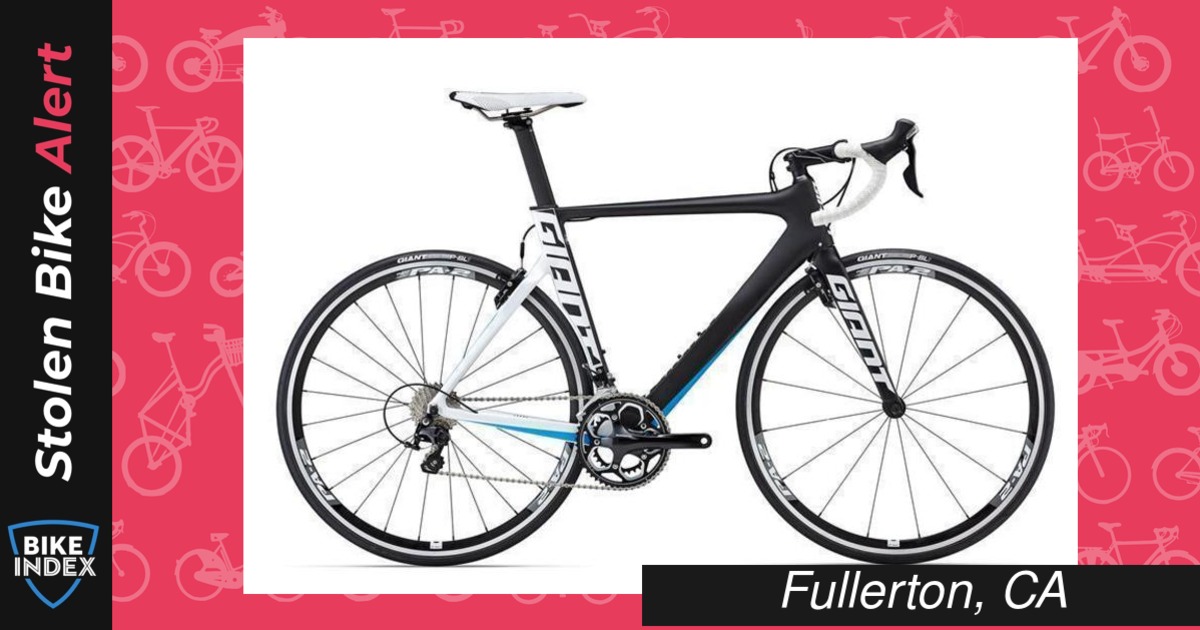 Stolen 2016 Giant Propel Advanced 2