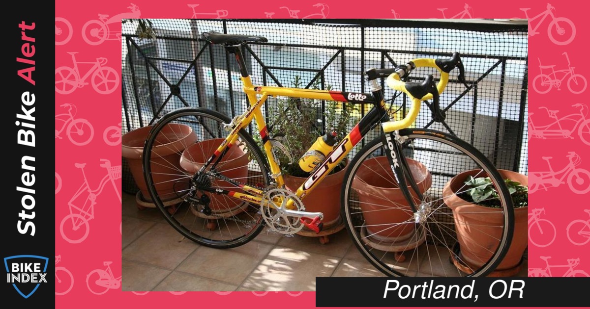 Stolen 2007 GT Bicycles Lotto