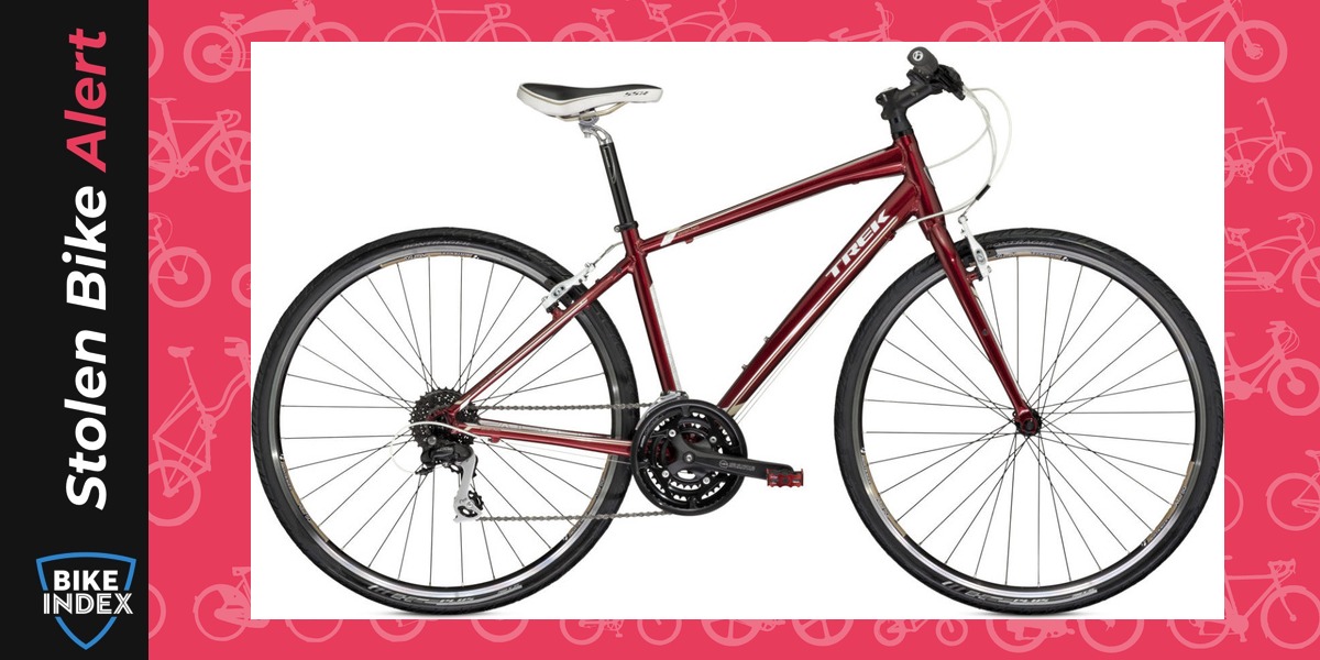 Stolen 2013 Trek 7.2 FX WSD