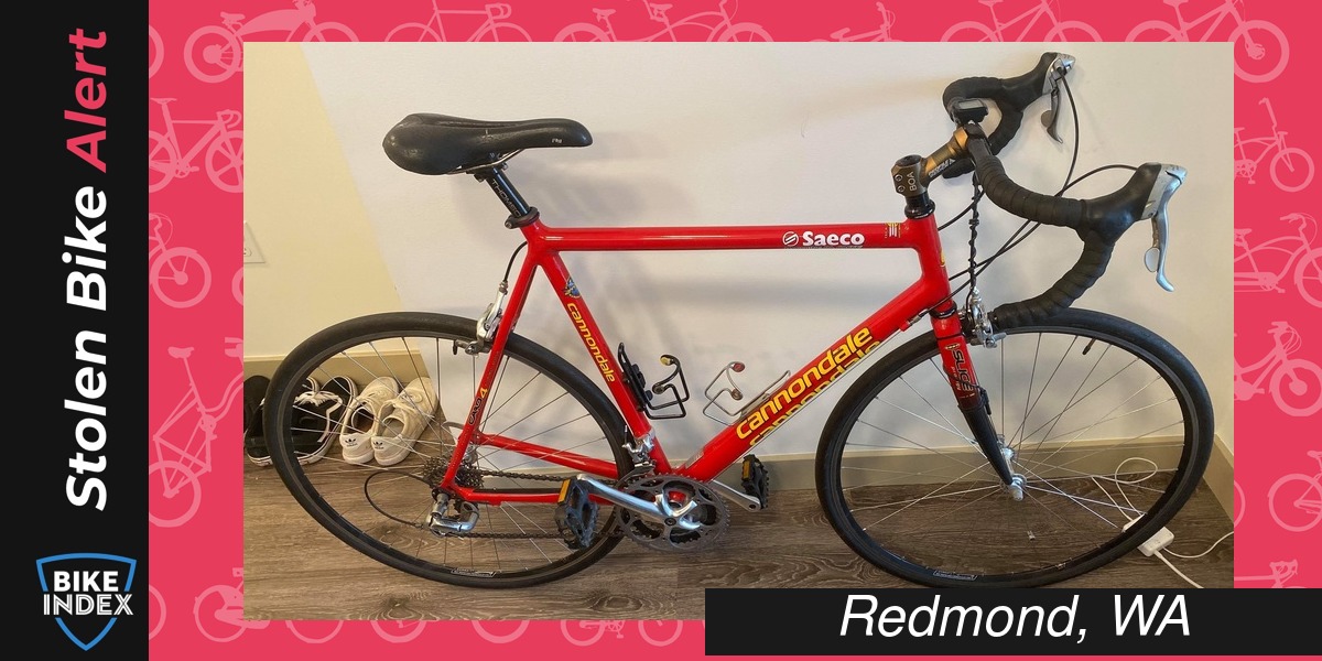 Stolen 2000 Cannondale Cannondale Team Saeco CAAD4
