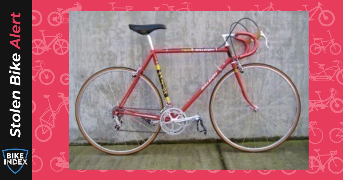 Team Raleigh Record Stolen Raleigh Raleigh Team Record Reynolds 531