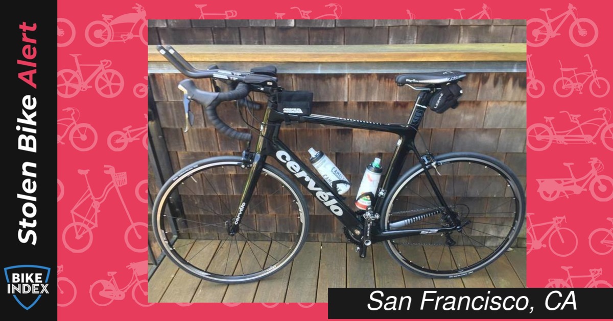 Stolen 2016 Cervélo S2