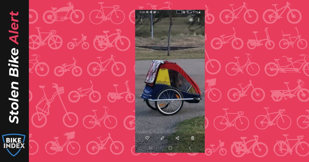 chariot cts bike trailer