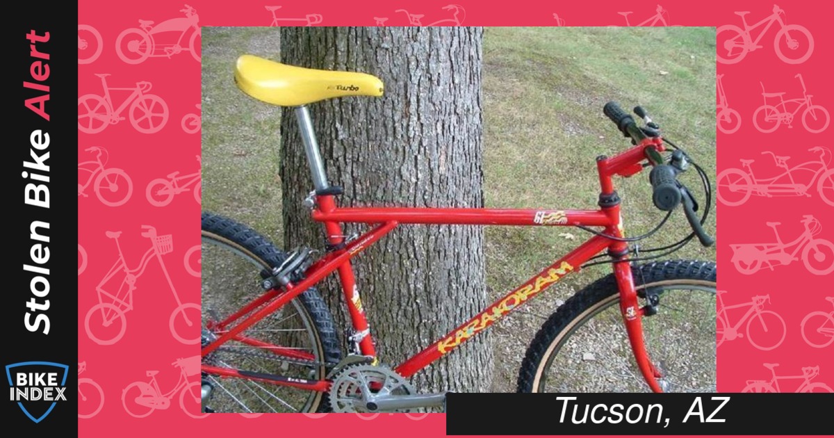 Stolen 1989 GT Bicycles Karakoram