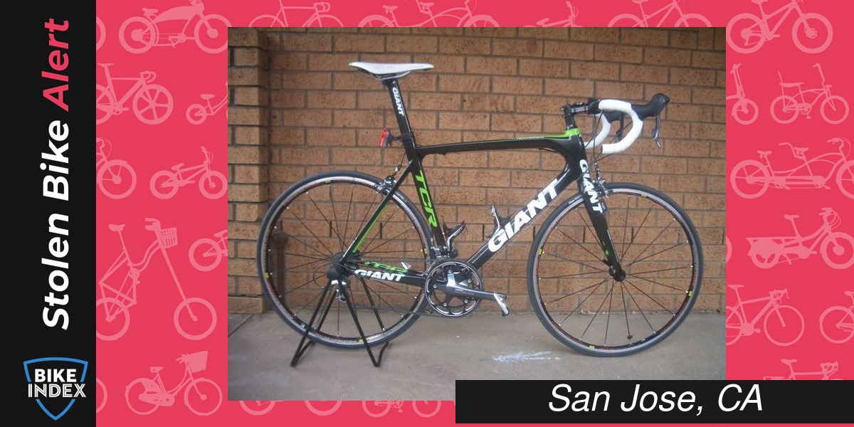 Stolen 2009 Giant TCR Advanced 1
