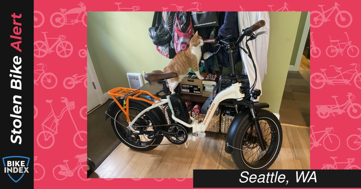 Stolen 2021 Rad Power Bikes RadMini Step-Thru 2