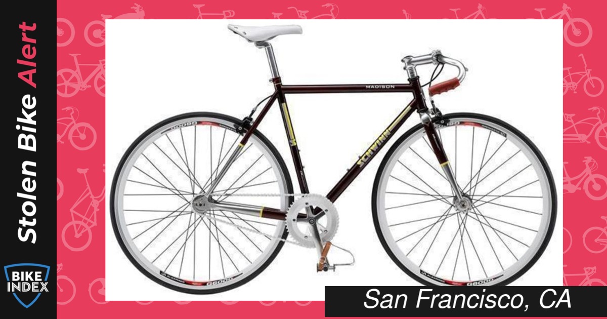 Stolen 2010 Schwinn Madison