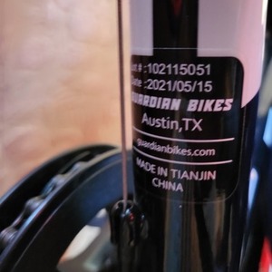 2021 Guardian Ethos Red and Black