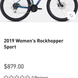 2019 Specialized 91519-50 Blue
