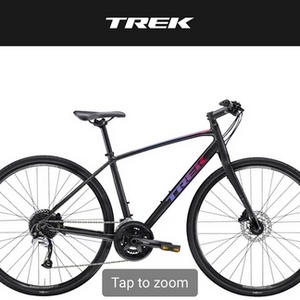 2021 Trek FX 3 Disc Women's Model 585818 Black, Pink, and Purple