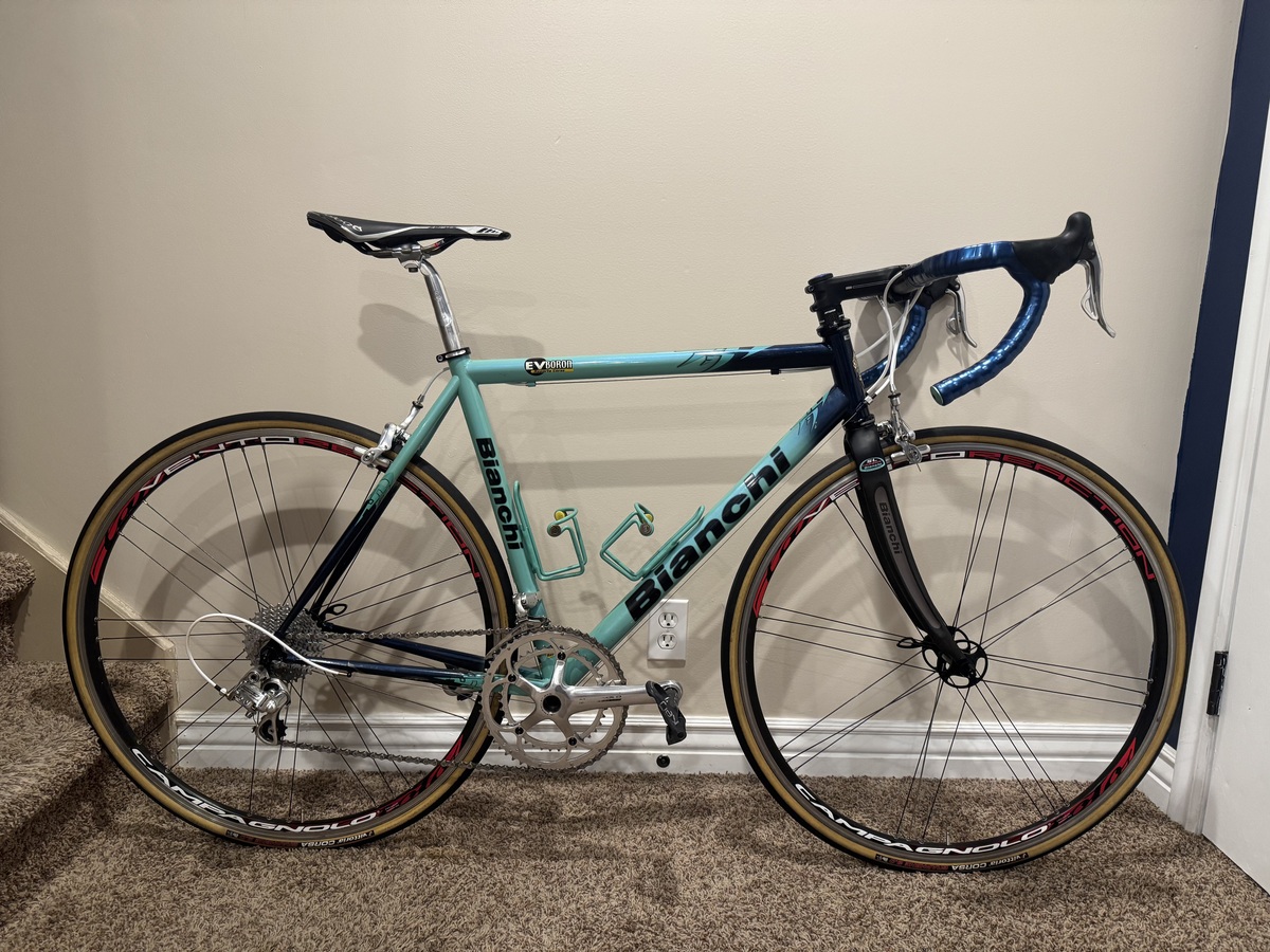 室内保管！80年代BIANCHIシクロクロスproject-1champione 2004 Bianchi EV Boron Reparto Corse