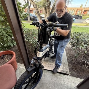 2023 Heybike Tyson Blue and White