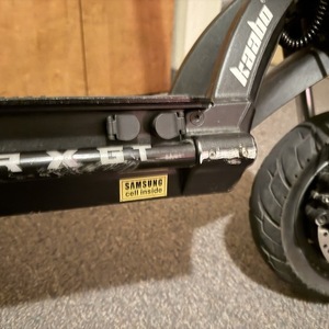 2022 Unknown Wolf Warrior X Gt e-scooter Black and Red