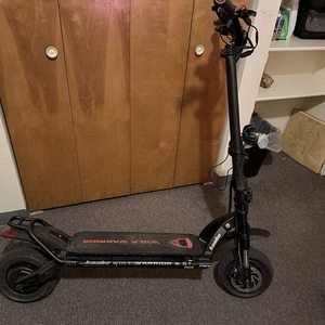 2022 Unknown Wolf Warrior X Gt e-scooter Black and Red