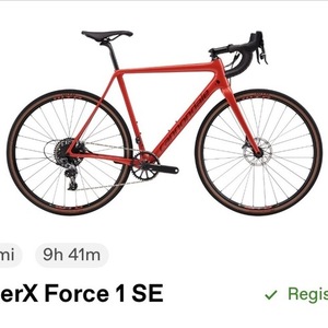 2018 Cannondale Super X Red