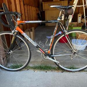 1999 Colnago Ovalmaster Titanio Rabobank Black, Orange y White