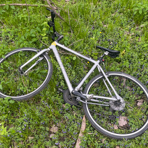 Trek 7.2FX Silver, gray or bare metal