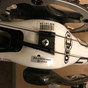 2012 Cannondale SuperSix White and Black