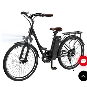 IScooter U2 COMMUTER ELECTRIC BIKE Black