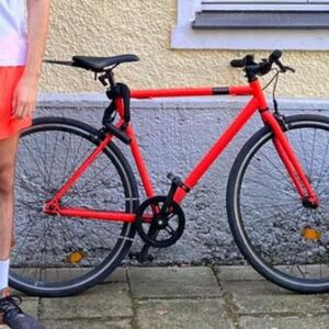 2021 Decathlon URBAN BIKE SPEED 500 - 000000742600 Orange