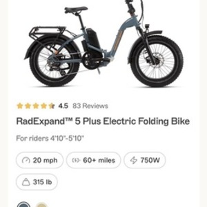 2025 Rad Power Bikes Blue