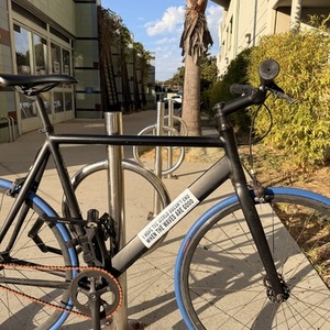 2017 6KU Fixie Urban Track Bike Black