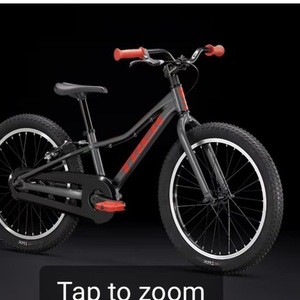 2025 Trek Pre caliber 7 speed 20 inch Silver, gray or bare metal and Red