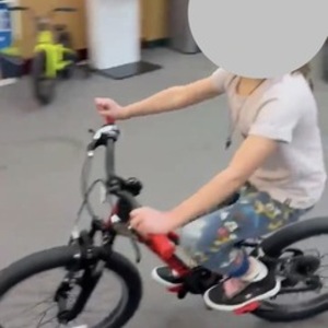 2025 Trek Pre caliber 7 speed 20 inch Silver, gray or bare metal and Red