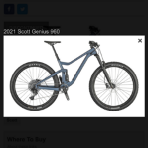 2021 SCOTT Genius 960 Blue