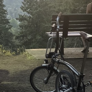 2019 Brompton Bicycle M6R Silver, gray or bare metal