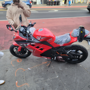 2023 Rz Fly e bike e-motorcycle Red