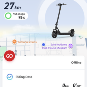 2025 Niu KQ 100P grey e-scooter Black