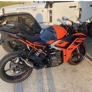 2023 KTM 390 Orange and Blue