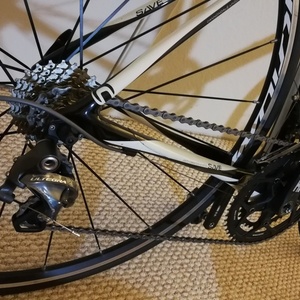 2012 Cannondale Synapse Black and White