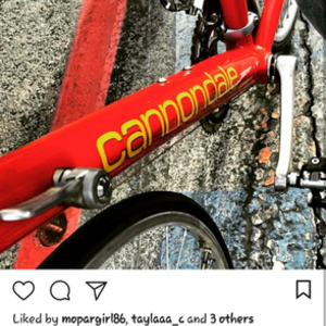 1987 Cannondale Red