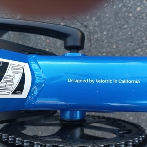 2025 Velotric F1 Blue