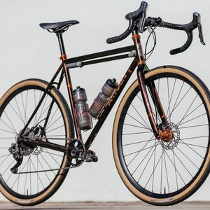 2015 A-Train Cycles Parker Roenfanz Custom Brown and Green