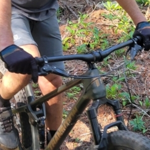 2021 Transition Bikes spur Silver, gray or bare metal