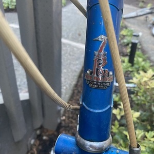 1960 Raleigh Sturmey-Archer 3-speed shifter (Engla... Blue