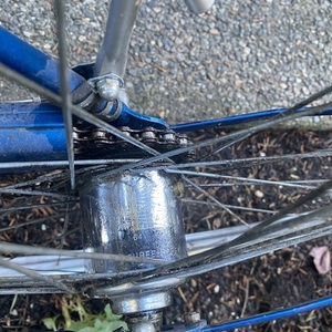 1960 Raleigh Sturmey-Archer 3-speed shifter (Engla... Blue