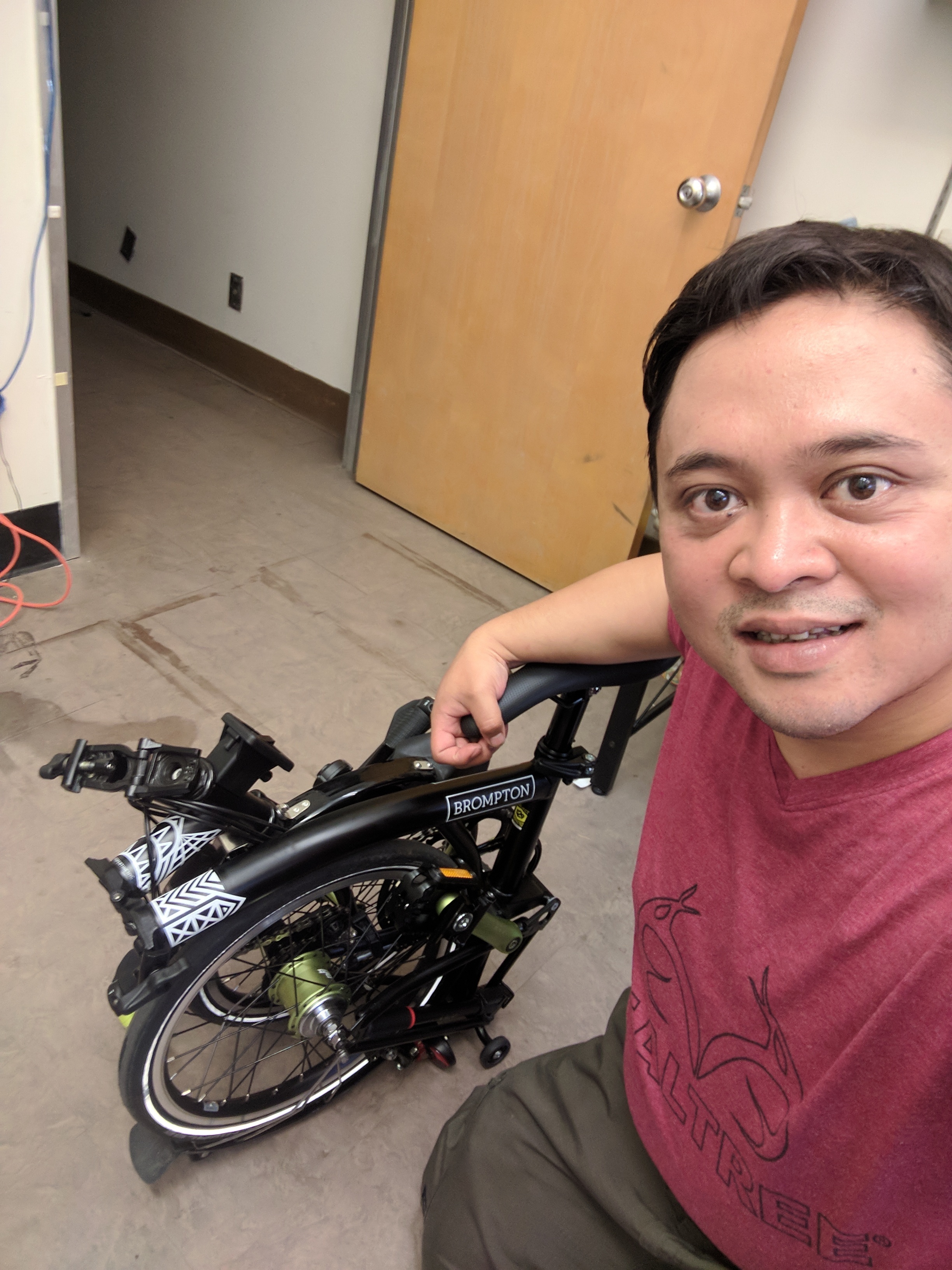 2017 Brompton Bicycle S6L NYC Edition