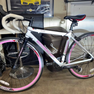 Motobecane Gigi Al White and Pink