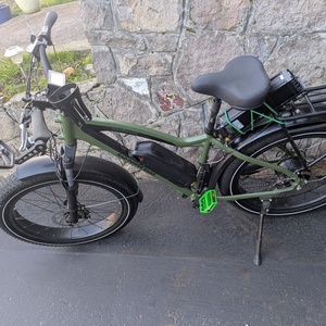 2024 Rad Power Bikes Rad Rover 5 Green and Black