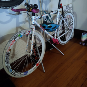 2019 State Bicycle Co. Pardi B White, Blue, and Red