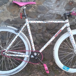 2019 State Bicycle Co. Pardi B White, Blue, and Red