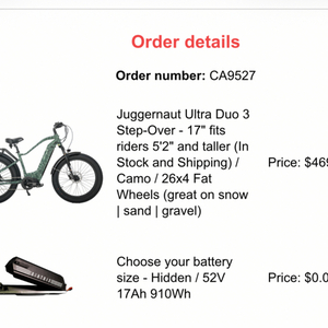 Biktrix Juggernaut ultra duo 3 step-over 17” Green