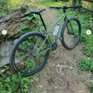 GT Bicycles Green and Black
