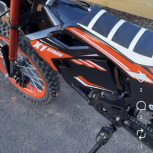 2026 Qronge Spark 1 L Orange and Black