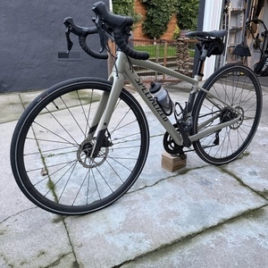 2019 Specialized Diverge E5 Comp Size 48 Silver, gray or bare metal and Black